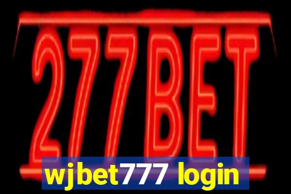 wjbet777 login